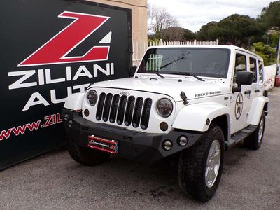 Usata Jeep Wrangler Sahara 200 CV (147 kW) 2011 Bianco SUV
