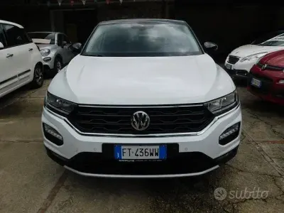 Usata VW T-Roc Advance 116 CV (85 kW) 2019 Bianco SUV