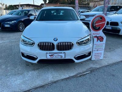 Usata BMW 118 Sport Line 150 CV (110 kW) 2019 Bianco Utilitaria