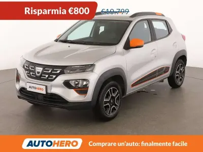 Usata Dacia Spring Comfort Plus 33 kW (45 CV) 2021 Argento Utilitaria