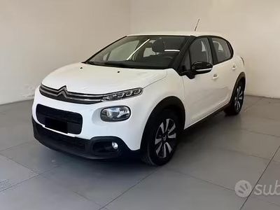 Usata Citroën C3 Feel 82 CV (60 kW) 2018 Bianco Utilitaria