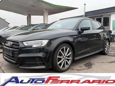 Usata Audi A3 S-Line 150 CV (110 kW) 2018 Nero Berlina