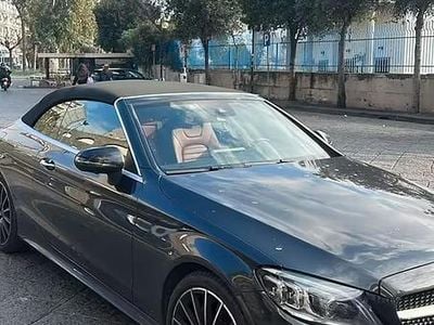Usata Mercedes C220 194 CV (142 kW) 2019 Grigio Cabrio