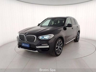 Usata BMW X3 Luxury Line 190 CV (139 kW) 2018 Grigio metallizzato SUV