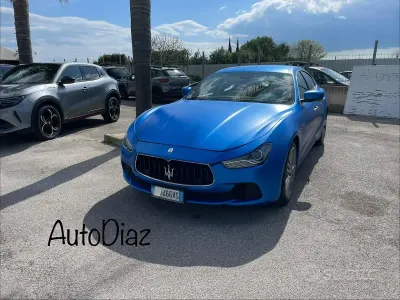 Used Maserati Ghibli 275 HP (202 kW) 2016 Blue Sedan