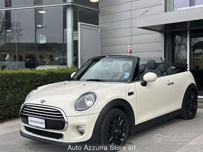 Usata Mini Cooper D Cabriolet Hype 116 CV (85 kW) 2020 Pepper white Cabrio