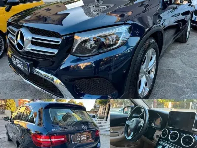 Usata Mercedes GLC250 Exclusive 258 CV (189 kW) 2018 Blu Station wagon