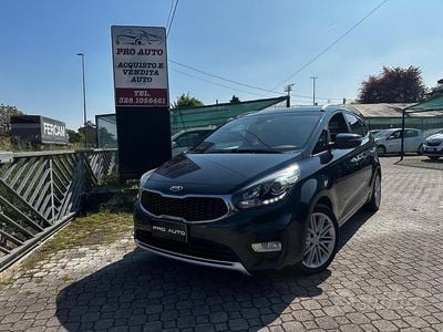 Usata Kia Carens 115 CV (84 kW) 2018 Blu Monovolume