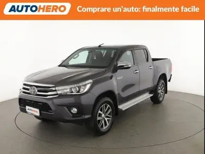 Usata Toyota HiLux Executive 150 CV (110 kW) 2017 Grigio Pick-up