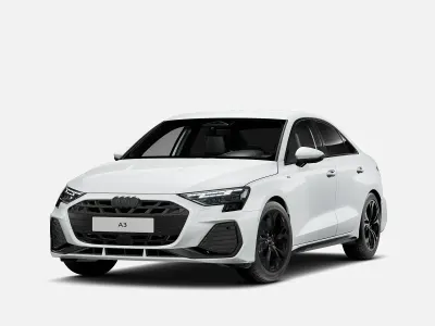 Nuova Audi A3 S-Line 150 CV (110 kW) 2026 Bianco ghiaccio metallizzato Berlina
