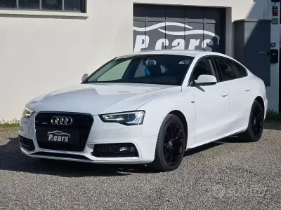 Begagnad Audi A5 S-Line 177 HK (130 kW) 2014 Vit Sportkupé