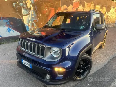 Usata Jeep Renegade Limited 120 CV (88 kW) 2020 Blu SUV
