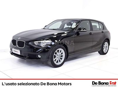 Usata BMW 118 Efficient Dynamics 143 CV (105 kW) 2014 Nero Utilitaria