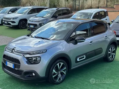 Usata Citroën C3 Shine 102 CV (75 kW) 2021 Grigio Utilitaria