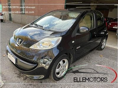 Usata Peugeot 107 68 CV (50 kW) 2008 Nero Utilitaria