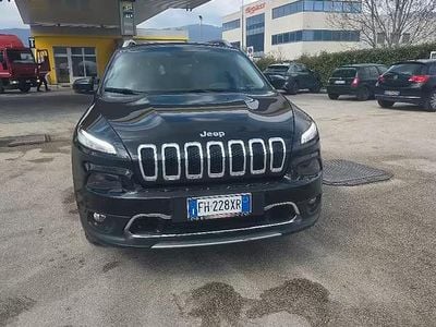 Usata Jeep Cherokee Overland 200 CV (147 kW) 2017 Nero SUV