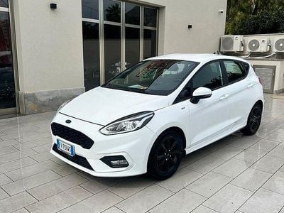 Usata Ford Fiesta ST-Line 86 CV (63 kW) 2019 Bianco Berlina