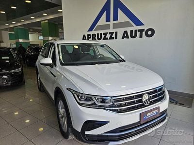 Usata VW Tiguan Elegance 150 CV (110 kW) 2021 Bianco SUV
