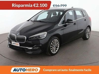Usata BMW 216 Active Tourer Luxury Line 116 CV (85 kW) 2020 Nero Monovolume