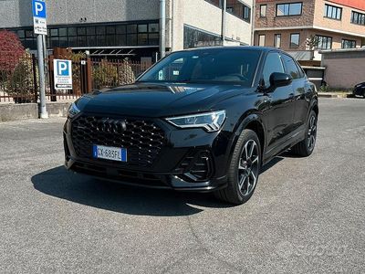Usata Audi Q3 Sportback S-Line 190 CV (139 kW) 2020 Nero SUV