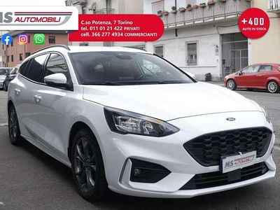 Bianco Usata 2021 Ford Focus ST-Line Station wagon | 9900 € (Molto cara)