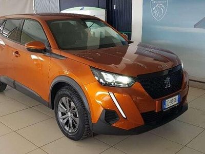 Usata Peugeot 2008 Active 110 CV (80 kW) 2021 Arancione SUV