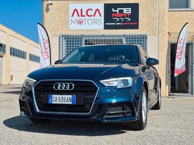 Usata Audi A3 Business 116 CV (85 kW) 2020 Blu Berlina