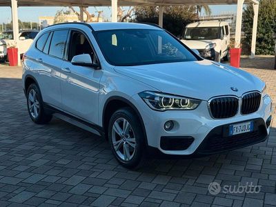 Usata BMW X1 Advantage 115 CV (84 kW) 2019 Bianco SUV