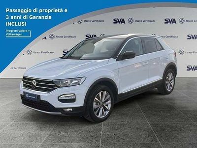 usata VW T-Roc 1.6 TDI SCR Style BlueMotion Technology del 2020 usata a Ravenna