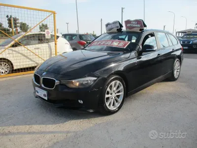 Usata BMW 318 143 CV (105 kW) 2013 Nero Station wagon