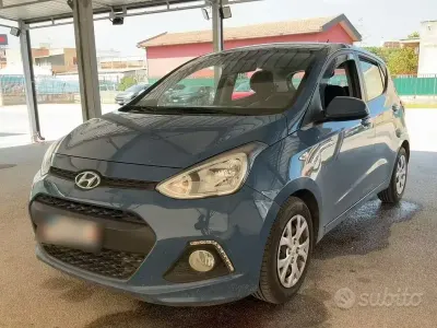 Brugt Hyundai i10 67 HK (49 kW) 2015 Blå Hatchback