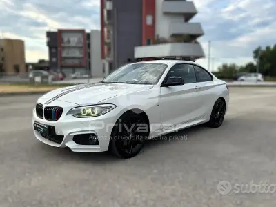 Usata BMW 220 M Sport 190 CV (139 kW) 2015 Bianco Coupé