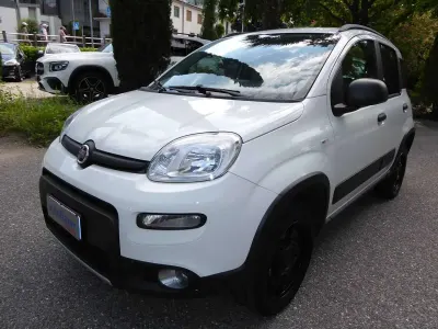 Usata Fiat Panda 4x4 Wild 86 CV (63 kW) 2022 Bianco Utilitaria