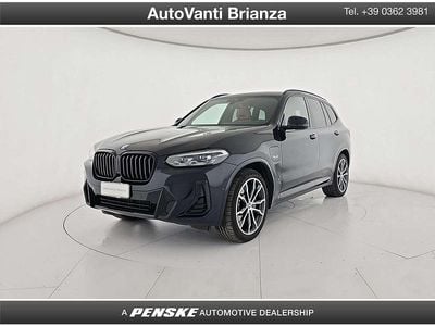 Usata BMW X3 Shadowline 292 CV (214 kW) 2021 Blu SUV
