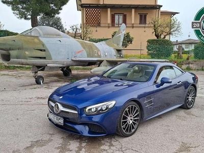 Usata Mercedes SL400 Premium 367 CV (269 kW) 2016 Blu/azzurro Cabrio