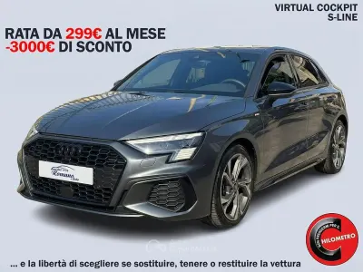 Usata Audi A3 S-Line 151 CV (111 kW) 2024 Gray Berlina