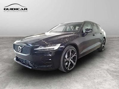 Uusi Volvo V60 R-Design 197 HP (144 kW) 2025 Musta Farmari