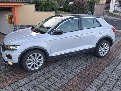 Usata VW T-Roc Advance 150 CV (110 kW) 2019 Pure white tetto nero SUV