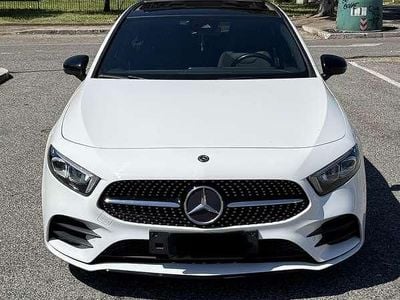 Usata Mercedes A200 AMG line 150 CV (110 kW) 2019 Bianco Berlina