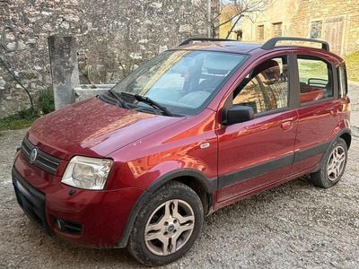 Usata Fiat Panda 4x4 2005 Rosso Utilitaria