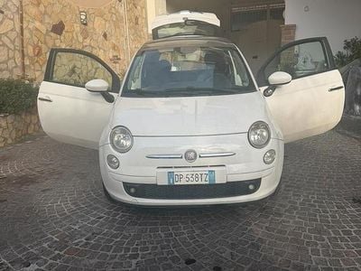 Usata Fiat 500 75 CV (55 kW) 2008 Bianco Utilitaria