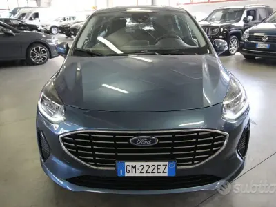 Usata Ford Fiesta Titanium 125 CV (91 kW) 2022 Blu Utilitaria
