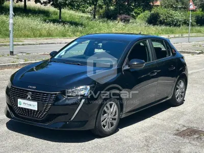 Usata Peugeot 208 Active 101 CV (74 kW) 2020 Nero Utilitaria