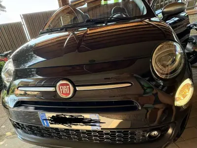 Usata Fiat 500C Sport 69 CV (50 kW) 2020 Nero Cabrio