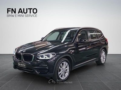Usata BMW X3 Advantage 190 CV (139 kW) 2021 Nero SUV