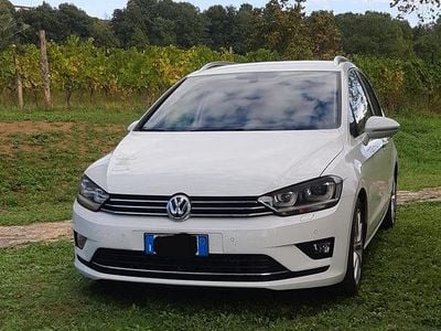 Usata VW Golf Sportsvan 150 CV (110 kW) 2016 Bianco Monovolume