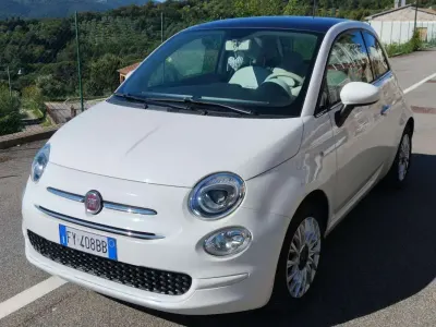 Usata Fiat 500 Lounge 69 CV (50 kW) 2019 Bianco Utilitaria