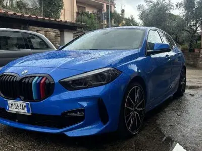 Usata BMW 118 M Sport 150 CV (110 kW) 2022 Blu Utilitaria