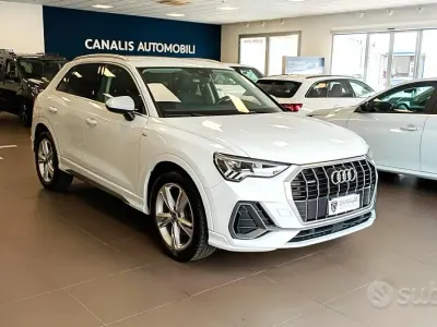 Usata Audi Q3 S-Line 150 CV (110 kW) 2023 Bianco SUV