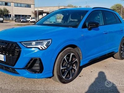 Usata Audi Q3 S-Line 190 CV (139 kW) 2019 Blu/azzurro SUV